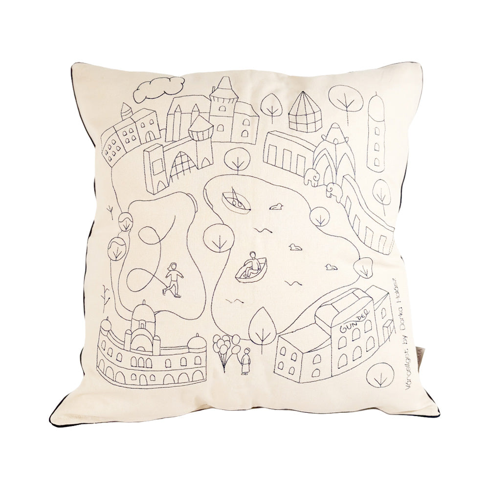 Cushion cover - "Városliget"