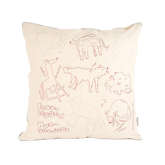 Cushion cover - Four-legged Hungarians