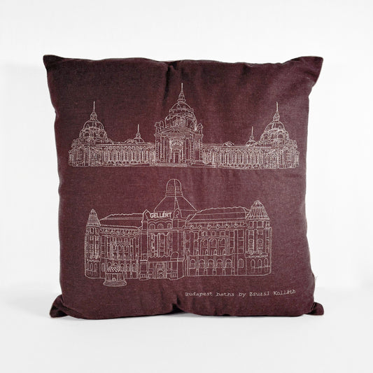 Cushion cover - Budapest Baths