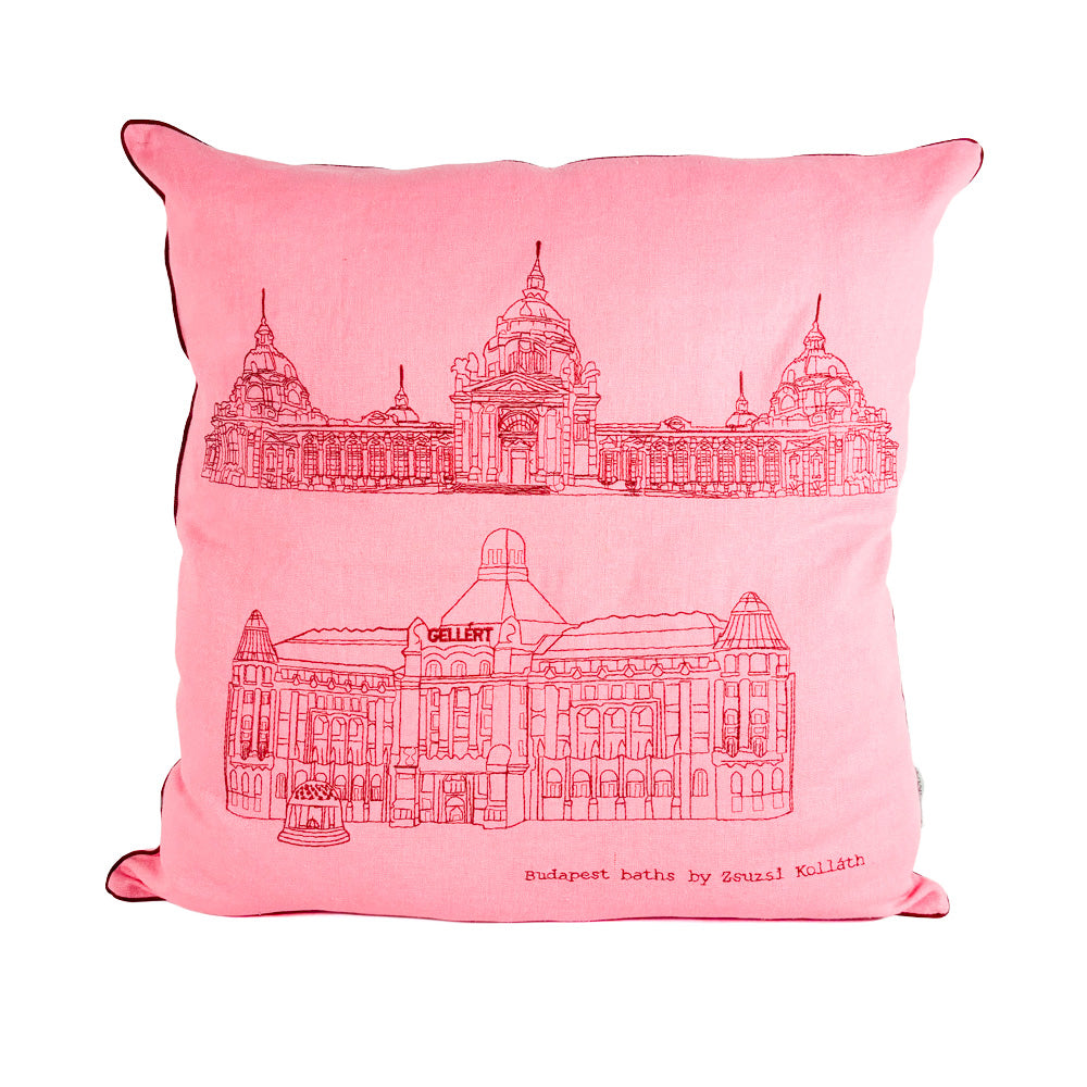 Cushion cover - Budapest Baths