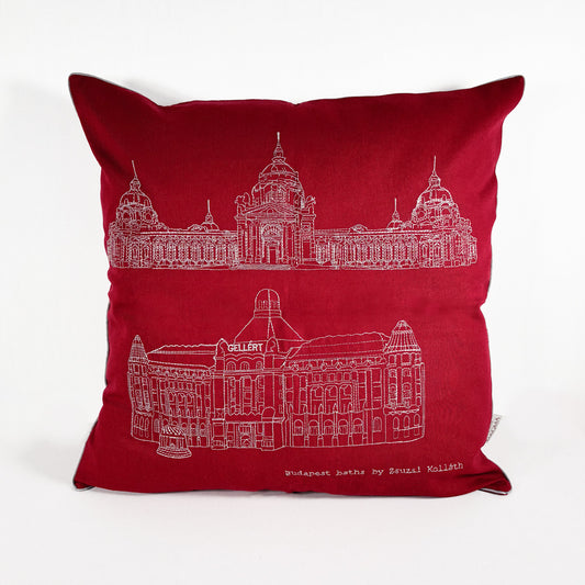 Cushion cover - Budapest Baths