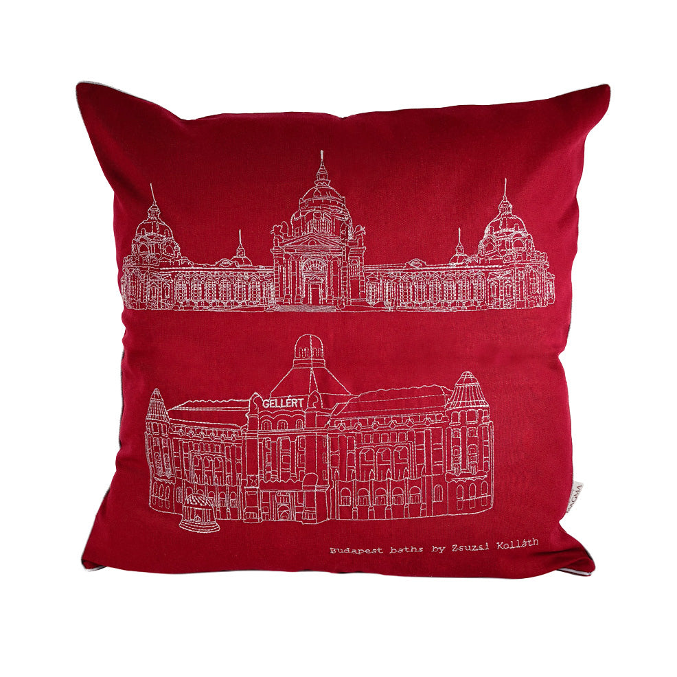 Cushion cover - Budapest Baths