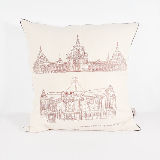 Cushion cover - Budapest Baths