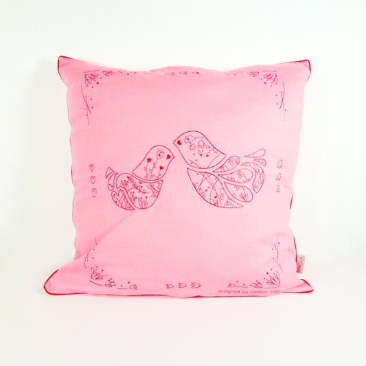 Cushion cover - "Gerlice" Love birds