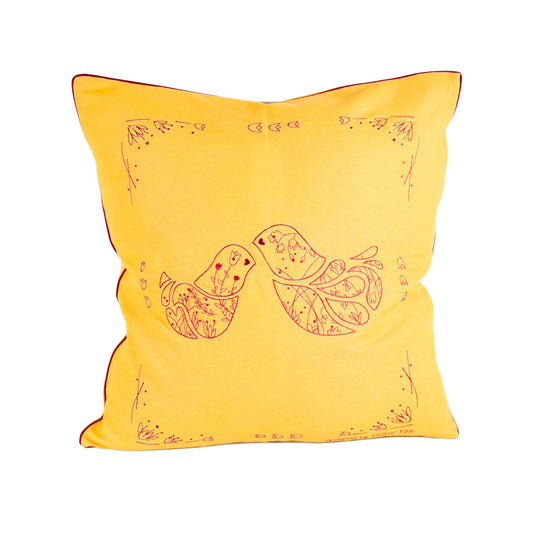 Cushion cover - "Gerlice" Love birds