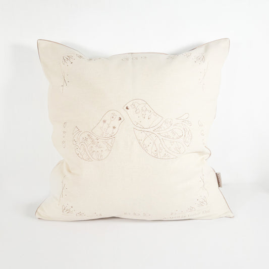 Cushion cover - "Gerlice" Love birds