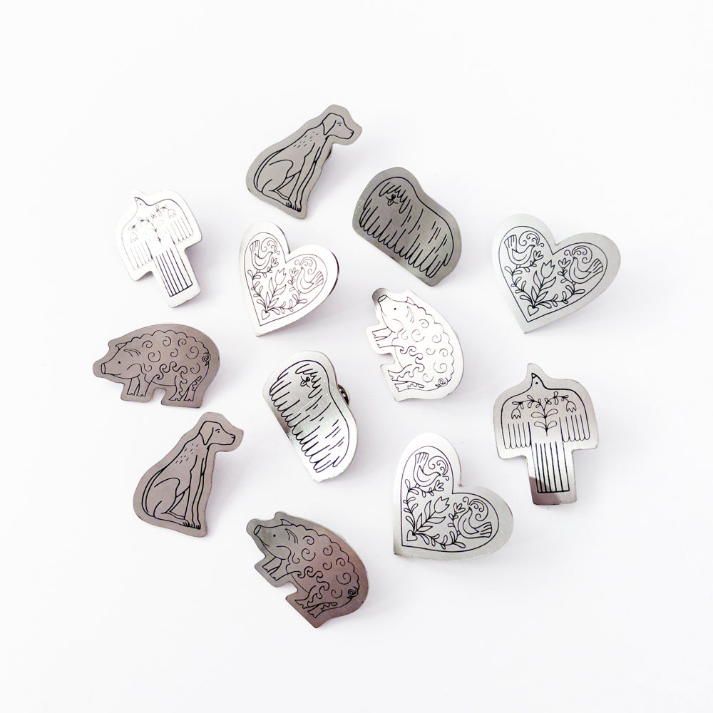 Magma x Júlia Csapó - Vizsla steel pin