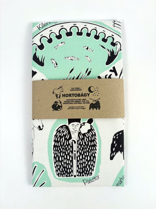 Ilona Vaida x Magma - Hortobágy Tea Towel