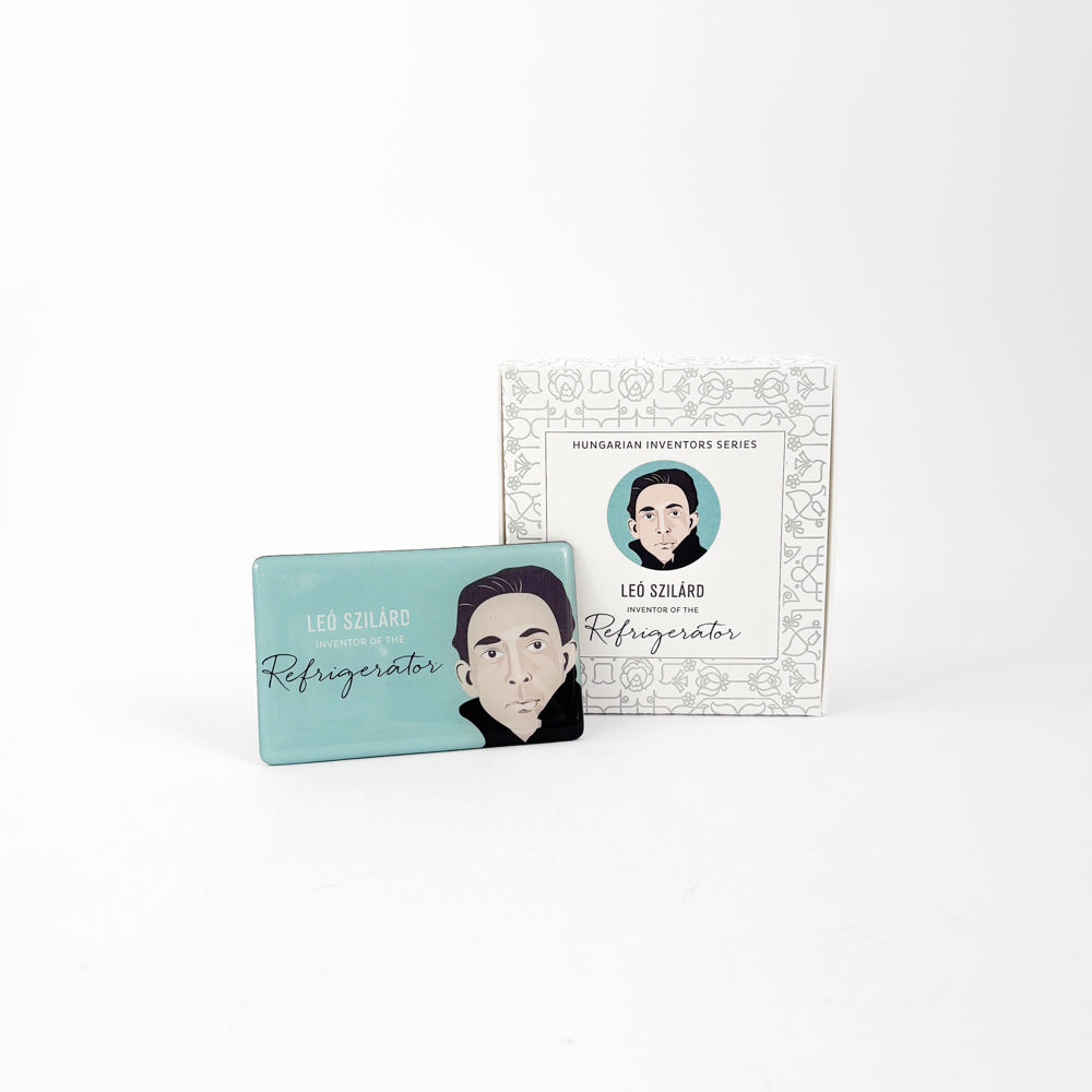 Hungarian Inventors Series-Leó Szilárd Fridge magnet