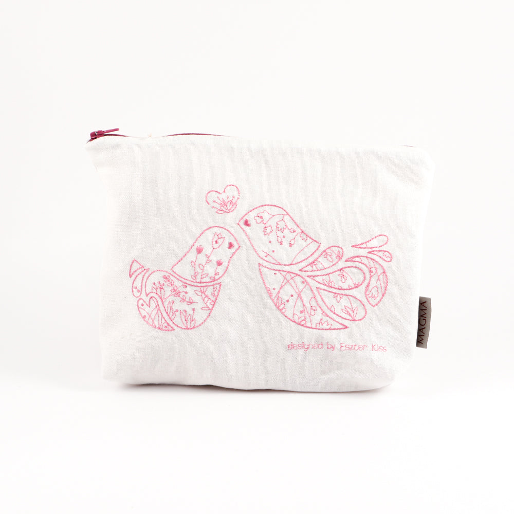 Vanity bag by Magma - bird couple