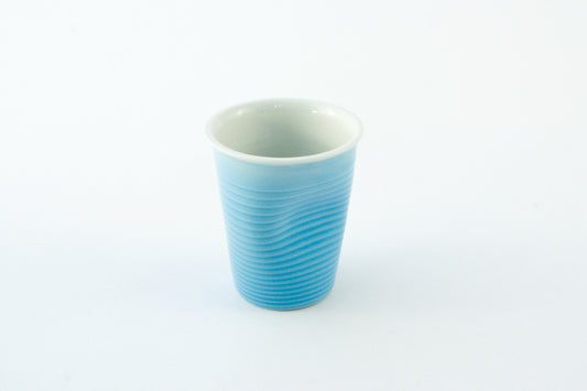 Ceramic 'Creased' Cup