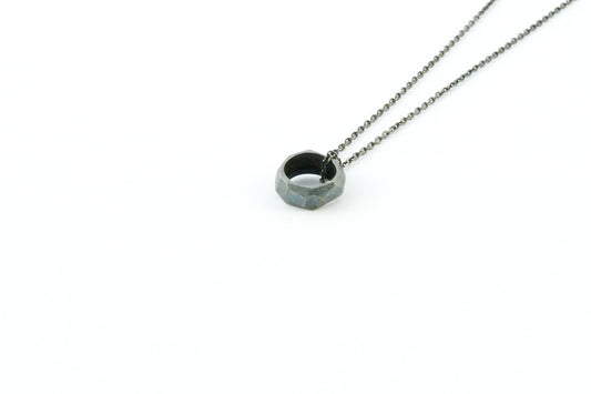 Nova round necklace