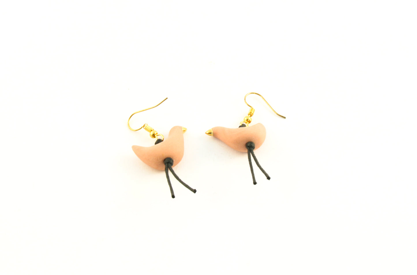 Porcelain earring - bird