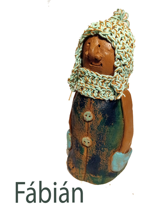 Fireclay figure - Fábián