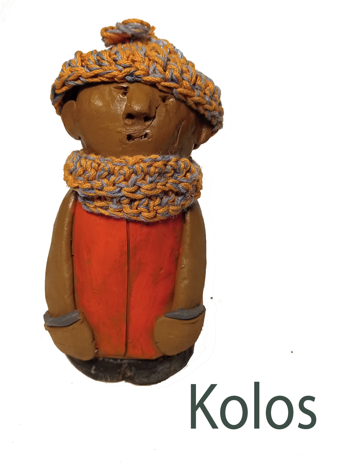 Fireclay figure - Kolos