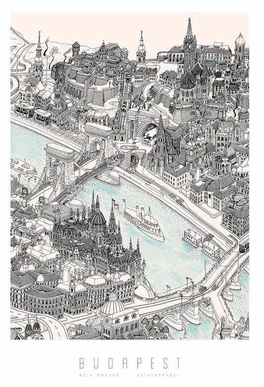 Budapest print