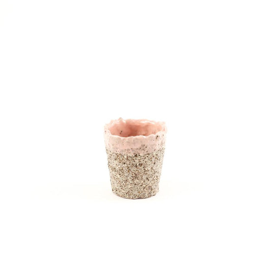HYBRID - recycled porcelain cup - small