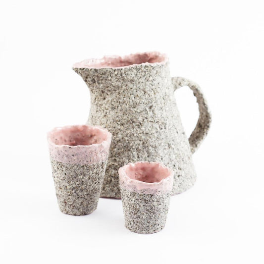 HYBRID - recycled porcelain pitcher