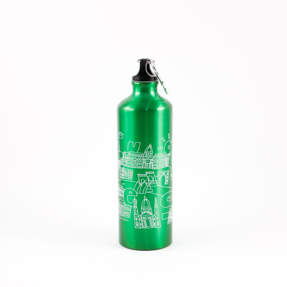 Eszter Kiss x Magma - Budapest waterbottle (green)