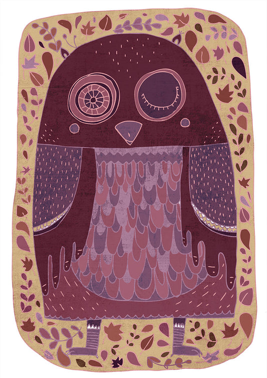 Purple Owl